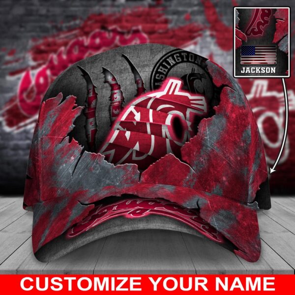 Customized NCAA Washington State Cougars Baseball Cap Signature Urban Style