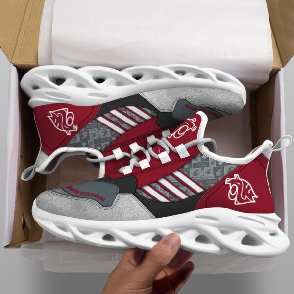 Customized NCAA Washington State Cougars Sneaker Max Soul Shoes Sporty Soul