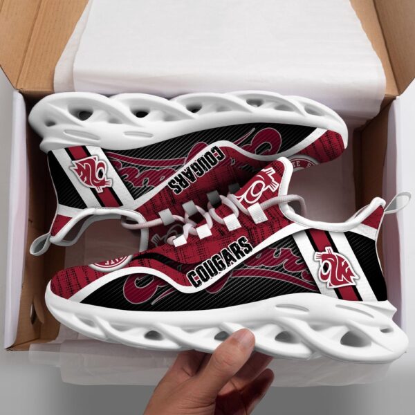 Customized NCAA Washington State Cougars Sneaker Max Soul Shoes Stride Into Elegance