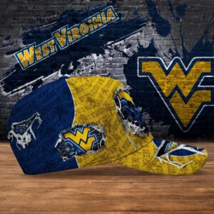 Customized NCAA West Virginia Mountaineers Baseball Cap Trendy Hat Bliss 2 eqoarl.jpg