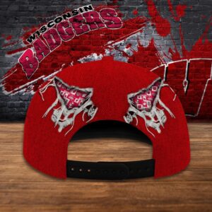 Customized NCAA Wisconsin Badgers Baseball Cap Chic Vibes in Headwear 3 wqtwue.jpg