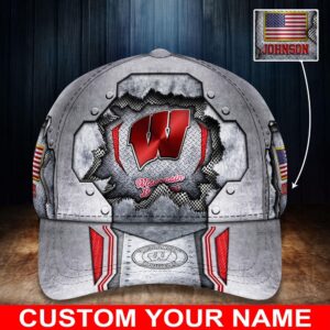 Customized NCAA Wisconsin Badgers Baseball Cap Elegance In Style 1 qtxgem.jpg