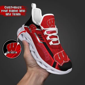 Customized NCAA Wisconsin Badgers Sneaker Max Soul Shoes Soulful Stride 1 pxof3l.jpg