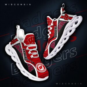 Customized NCAA Wisconsin Badgers Sneaker Max Soul Shoes Stride Into Elegance 2 x3g69z.jpg