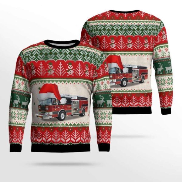 Get Festive With North Carolina Locke Fire Department Ugly Christmas Sweater!