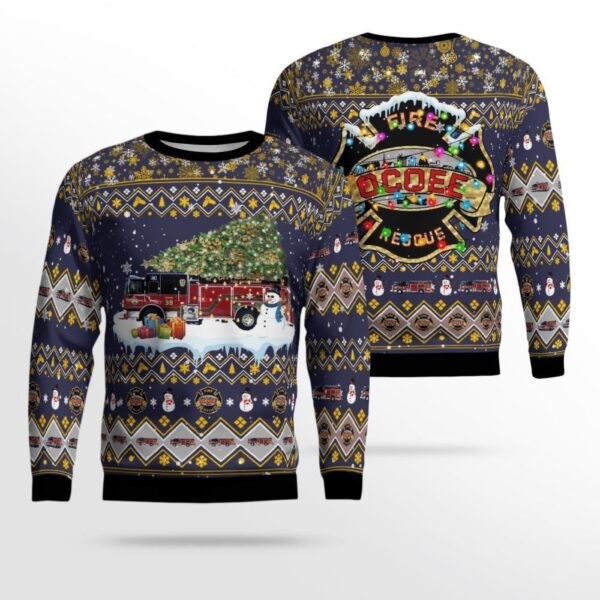 Get Festive With Ocoee Fire Department Ugly Christmas Sweater!
