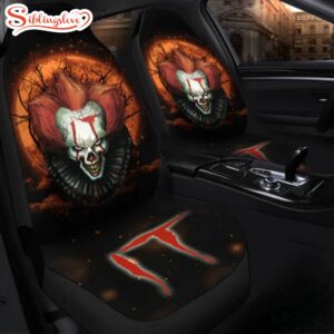 It Horror Movie Moonlight Halloween Car Seat Covers