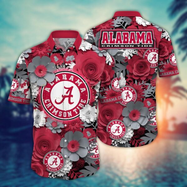 NCAA Alabama Crimson Tide Hawaiian Shirt Breeze Through Triumph For Fans