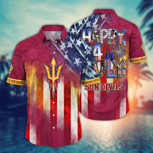 NCAA Arizona State Sun Devils Hawaiian Shirt Spectator Symphony Gift For Fans