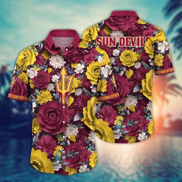 NCAA Arizona State Sun Devils Hawaiian Shirt Sway in Style For Fans