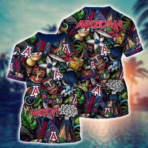 NCAA Arizona Wildcats 3D T-Shirt…