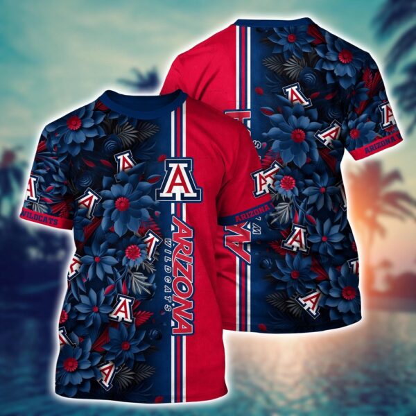 NCAA Arizona Wildcats 3D T-Shirt Forward Streetwear Vibes For Sports Fans