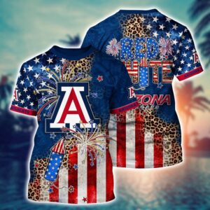 NCAA Arizona Wildcats 3D T-Shirt…