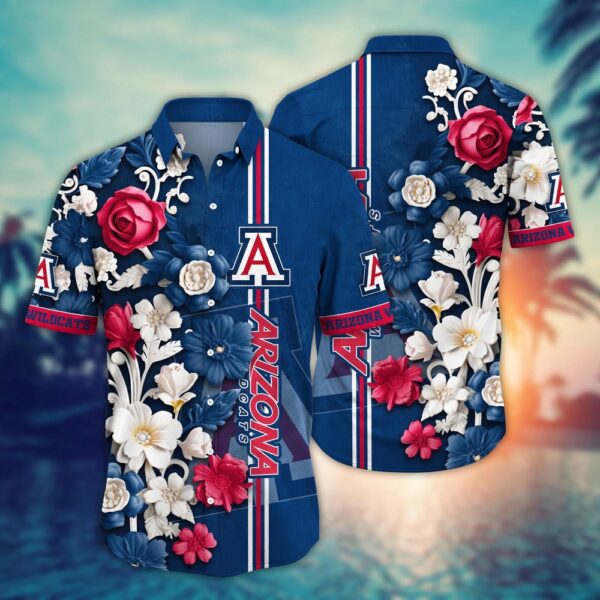 NCAA Arizona Wildcats Hawaiian Shirt Breeze Through Glory For Sports Fans