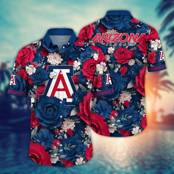 NCAA Arizona Wildcats Hawaiian Shirt Champion Elegance For Fans