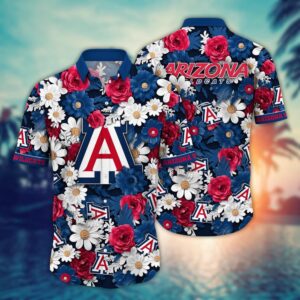 NCAA Arizona Wildcats Hawaiian Shirt…