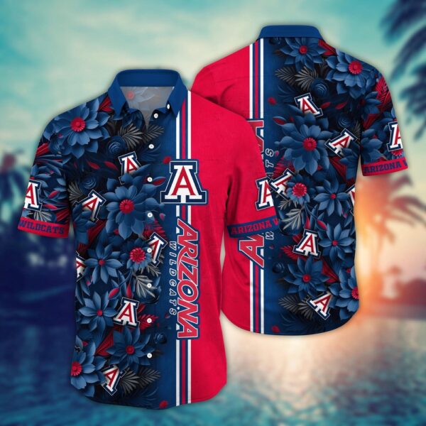 NCAA Arizona Wildcats Hawaiian Shirt Victory Vibes Aloha Twist For Fans