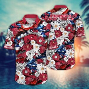 NCAA Arkansas Razorbacks Hawaiian Shirt…