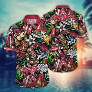 NCAA Arkansas Razorbacks Hawaiian Shirt…