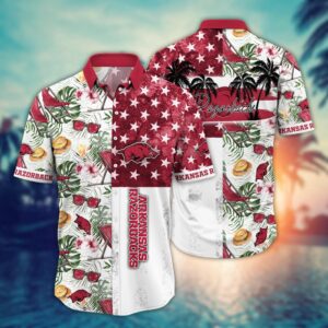 NCAA Arkansas Razorbacks Hawaiian Shirt…