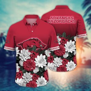 NCAA Arkansas Razorbacks Hawaiian Shirt…