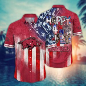 NCAA Arkansas Razorbacks Hawaiian Shirt…