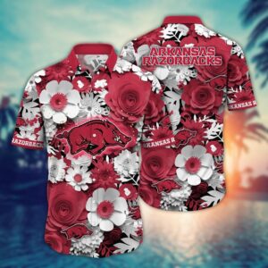 NCAA Arkansas Razorbacks Hawaiian Shirt…