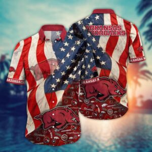 NCAA Arkansas Razorbacks Hawaiian Shirt…