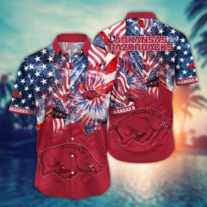 NCAA Arkansas Razorbacks Hawaiian Shirt…