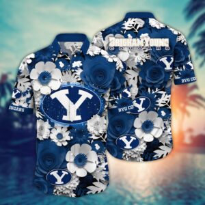 NCAA BYU Cougars Hawaiian Shirt…