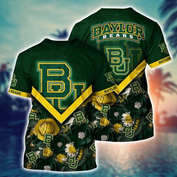 NCAA Baylor Bears 3D T-Shirt Signature Elegance Threads For Sports Fans