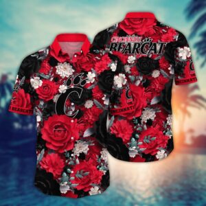 NCAA Cincinnati Bearcats Hawaiian Shirt…