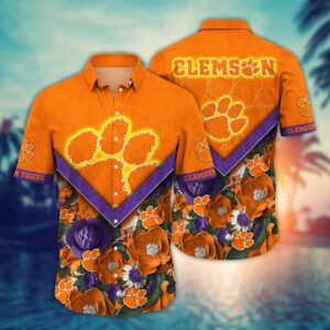 NCAA Clemson Tigers Hawaiian Shirt…