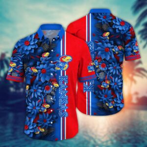 NCAA Kansas Jayhawks Hawaiian Shirt…