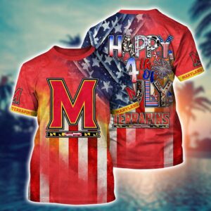 NCAA Maryland Terrapins 3D T-Shirt…