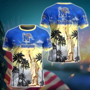 NCAA Memphis Tigers 3D T-Shirt…