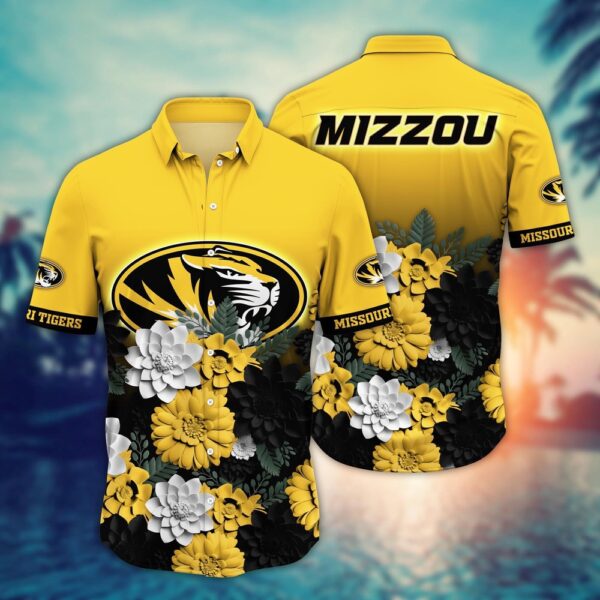 NCAA Missouri Tigers Hawaiian Shirt Spectacle Swing For Fans