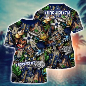 NCAA Navy Midshipmen 3D T-Shirt…