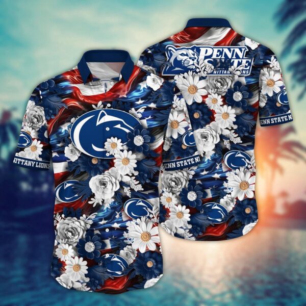 NCAA Penn State Nittany Lions Hawaiian Shirt Campus Couture Gift For Fans