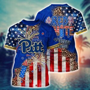 NCAA Pittsburgh Panthers 3D T-Shirt…