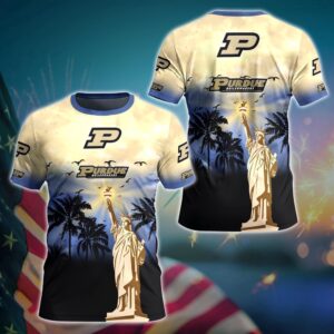 NCAA Purdue Boilermakers 3D T-Shirt…