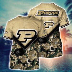 NCAA Purdue Boilermakers 3D T-Shirt…