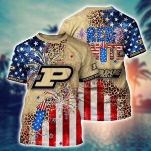 NCAA Purdue Boilermakers 3D T-Shirt…