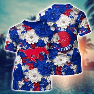 NCAA SMU Mustangs 3D T-Shirt…