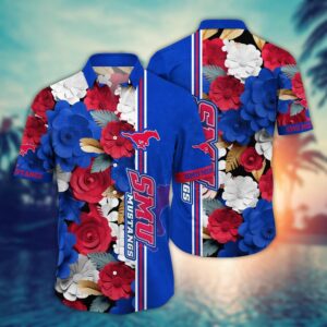 NCAA SMU Mustangs Hawaiian Shirt…