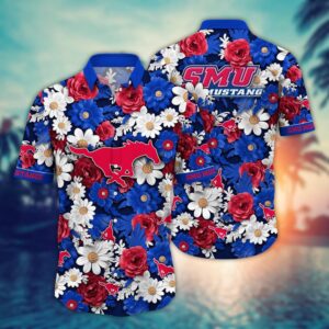 NCAA SMU Mustangs Hawaiian Shirt…