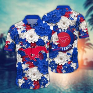 NCAA SMU Mustangs Hawaiian Shirt…