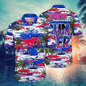 NCAA SMU Mustangs Hawaiian Shirt…