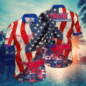 NCAA SMU Mustangs Hawaiian Shirt…