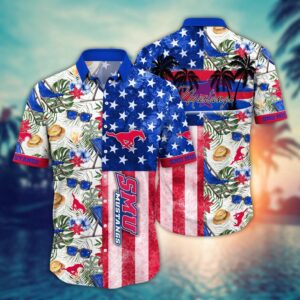 NCAA SMU Mustangs Hawaiian Shirt…